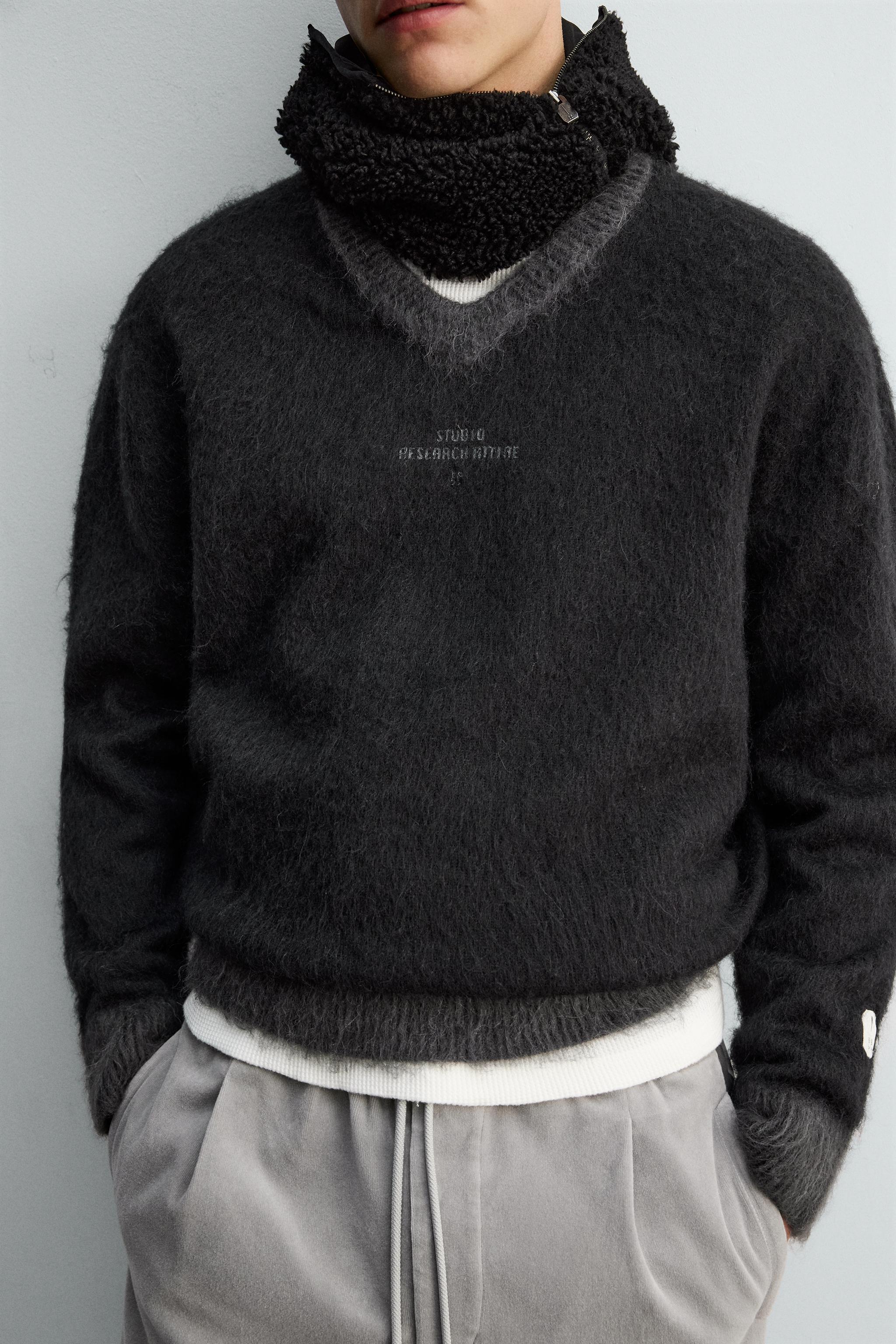 CONTRAST TEXTURED JUMPER X SR_A